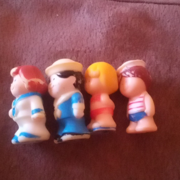P**Vintage TubTown figurines, set of 4 - Picture 2 of 11